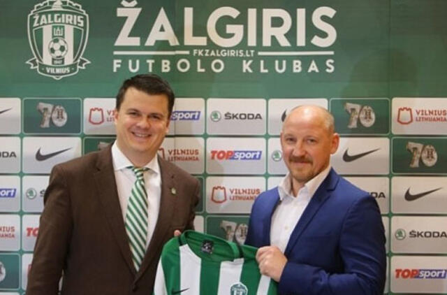 „Žalgirio“ futbolininkai jau turi naują trenerį