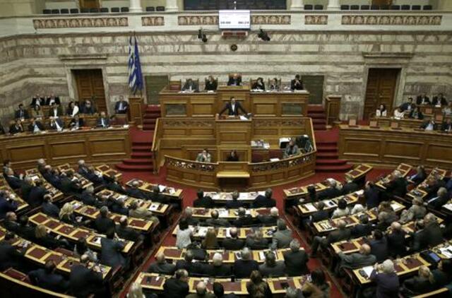 Graikijos parlamentas priėmė 2018 metų biudžetą