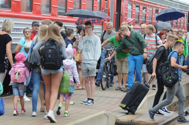 Keliavimo traukiniu ypatumai