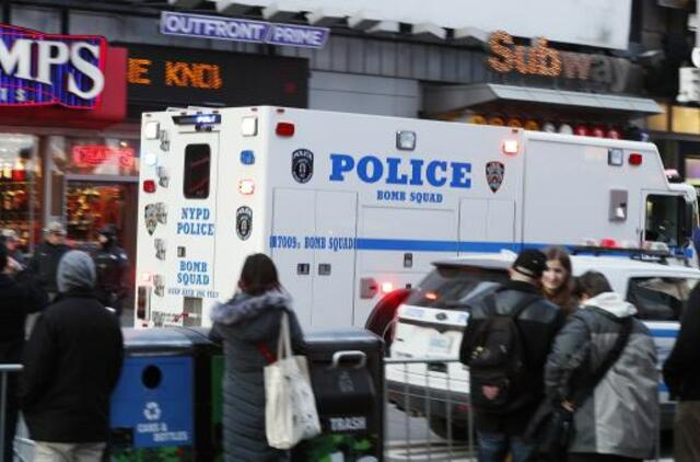 Teroristas vietą išpuoliui Niujorke pasirinko dėl kalėdinių plakatų