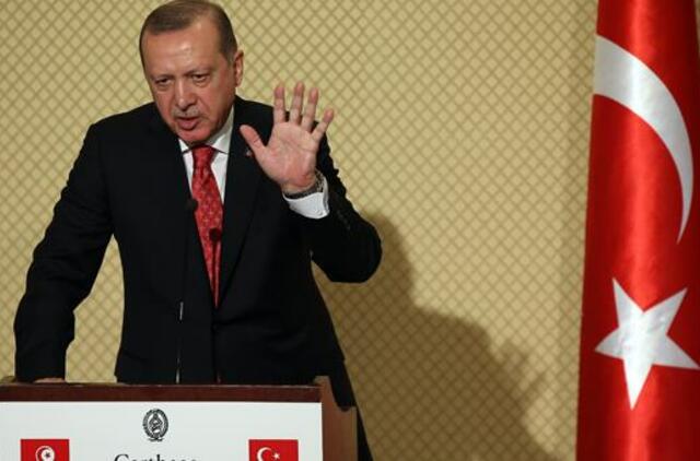 Turkijos prezidentas vadina Basharą al Assadą „teroristu“