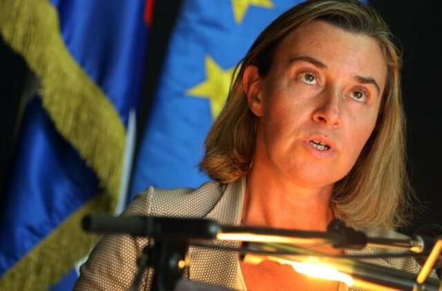 Federica Mogherini: Kubos blokada nėra tinkamas sprendimas