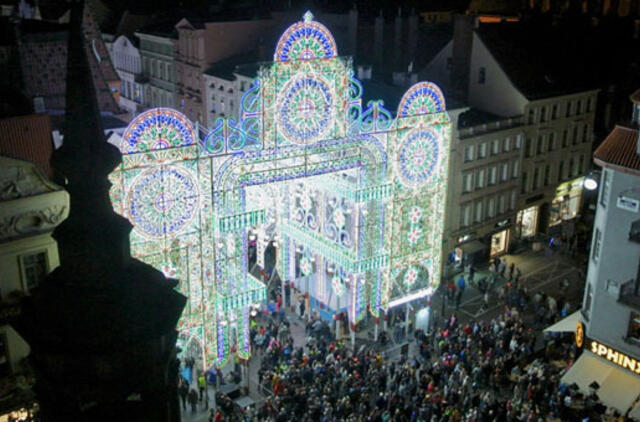 Klaipėdą papuoš grandiozinė šviečianti konstrukcija