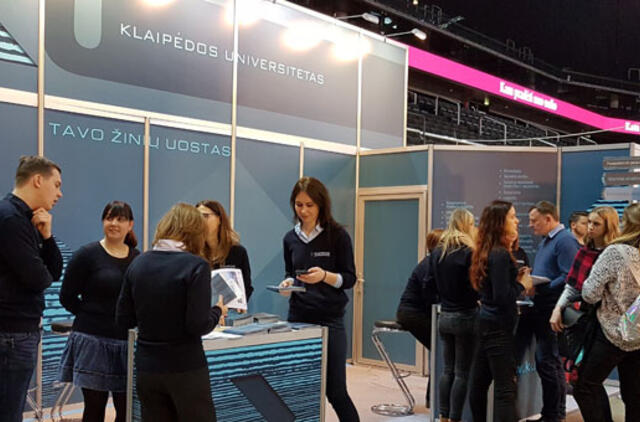 Klaipėdos universitetas – aukštųjų mokyklų parodose