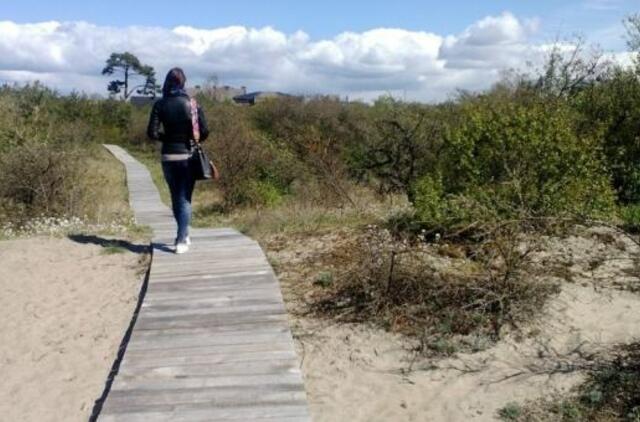 Melnragės kopose bus naujas parkas