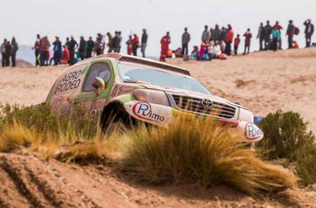 Pirmas Dakaro ralio etapas Argentinoje Vaidotui Žalai baigėsi 21-ojoje vietoje