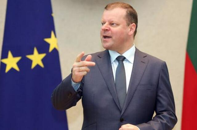 Saulius Skvernelis atskleidė, kas bando pasinaudoti medikų protestu - tai Gintautas Paluckas