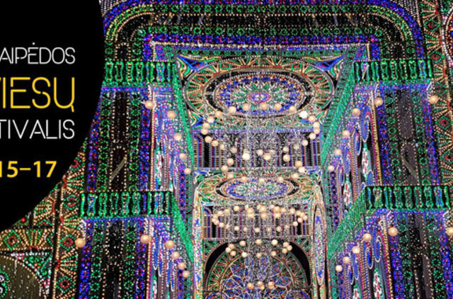 Vasario mėnesį Klaipėdoje šviesų festivalis