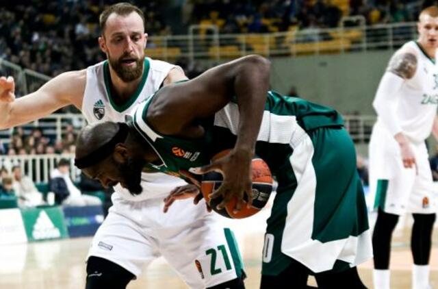 „Žalgiris“ po pratęsimo pralaimėjo Atėnų „Panathinaikos Superfoods“