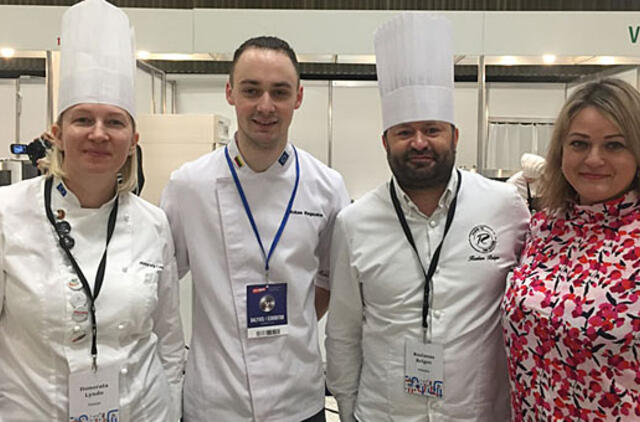 Dailės žinios padeda kurti šedevrus lėkštėse