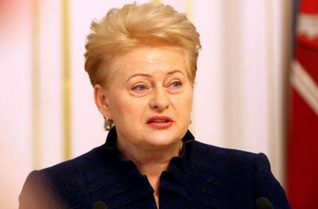 Daliai Grybauskaitei bus įteiktas Manfredo Wernerio medalis