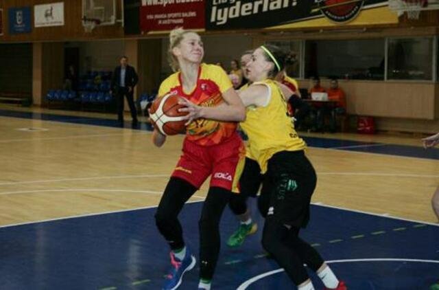 „Fortūnos“ krepšininkės svečiuose įveikė Šiaulių komandą