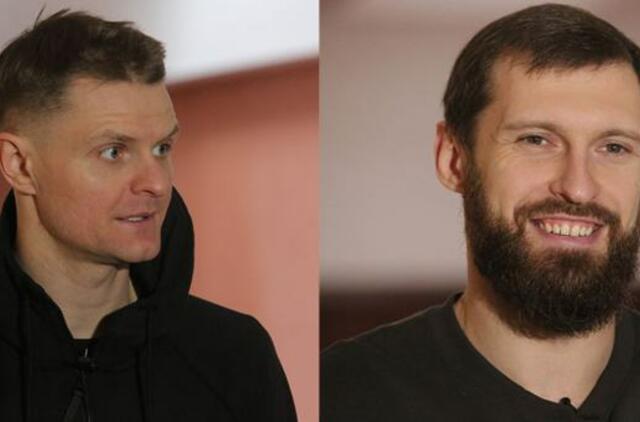 Lietuvos krepšininkų rinktinė pluša Palangoje