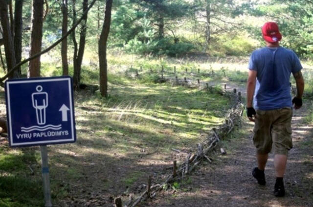 Vyrų pliažai Neringoje nepateisino lūkesčių