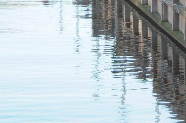 Danės upėje paauglys rado revolverį