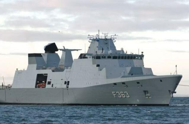 Į Klaipėdos uostą įplauks Danijos fregata