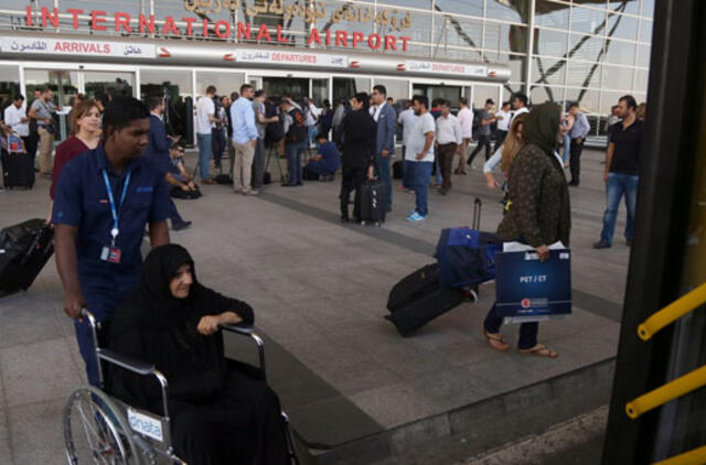 Irako institucijos atšaukia Kurdistano regionui taikomą oro blokadą