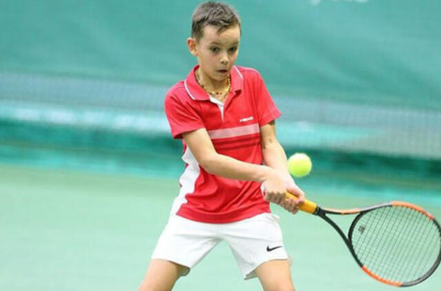 Klaipėdiečiai teniso turnyre užėmė II-ąsias vietas