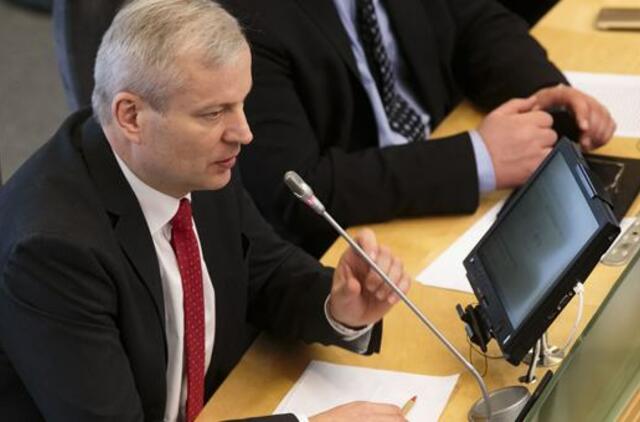 Mindaugas Bastys traukiasi iš Seimo