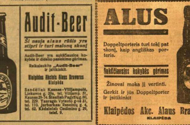 "Švyturys Brewery" ieško drąsių tarpukario alaus reklamų