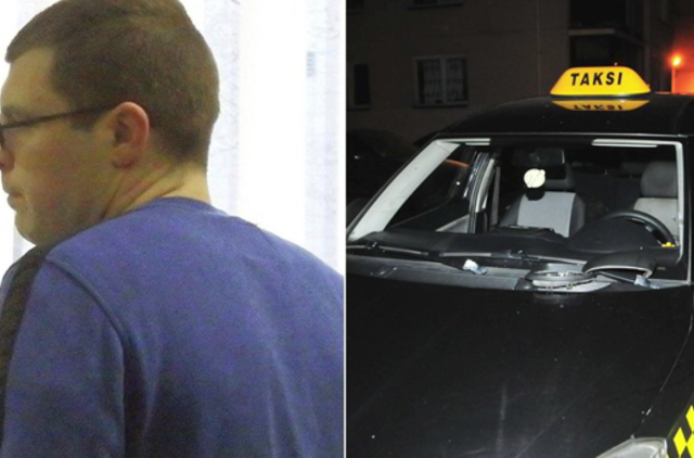 Taksistas surengė dujų ataką