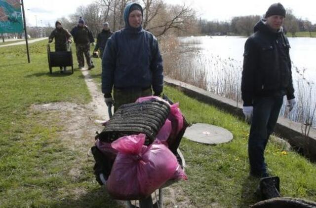 Akcija „Darom“ kviečia tvarkyti aplinką