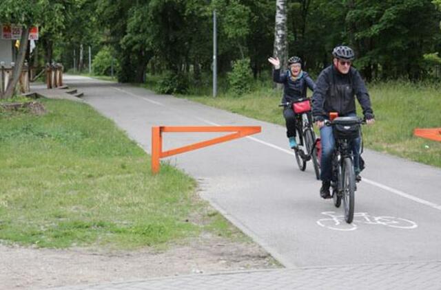 Ambicingi darnaus judumo planai: ties dviračių greitkelius
