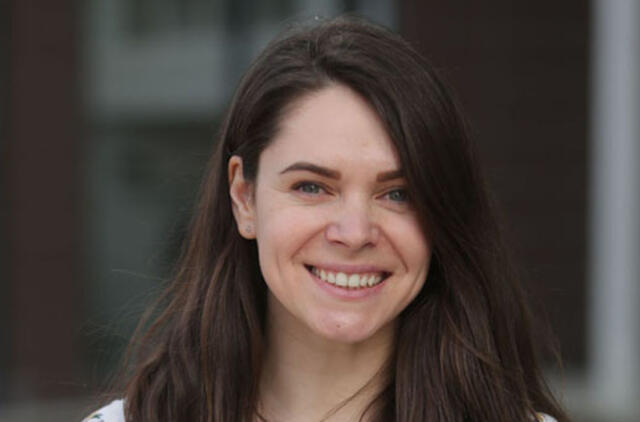 "Dabar esu ten, kur ir turiu būti"