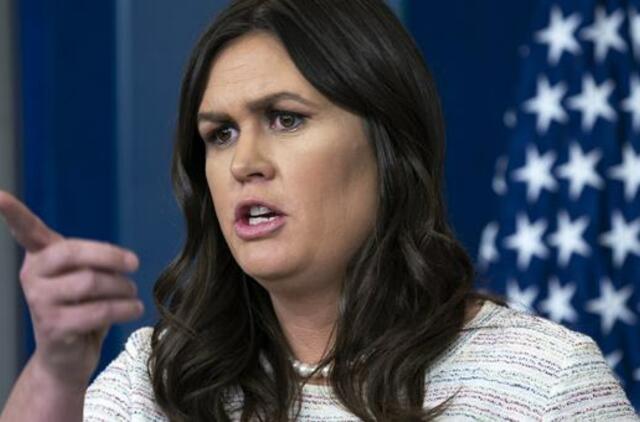 Donaldo Trumpo atstovė apie galimą JAV smūgį Sirijai: dar niekas nenuspręsta