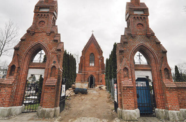 Į restauruotą kriptą – unikalus dokumentas