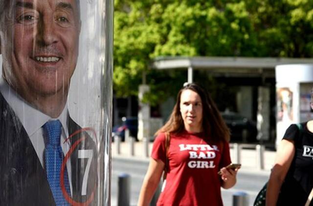 Juodkalnijoje vyksta prezidento rinkimai