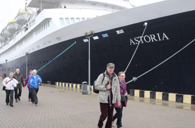 Klaipėdoje - pirmasis kruizinis laivas