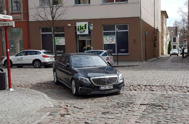 Klaipėdos senamiestyje - Džeimsas Bondas?