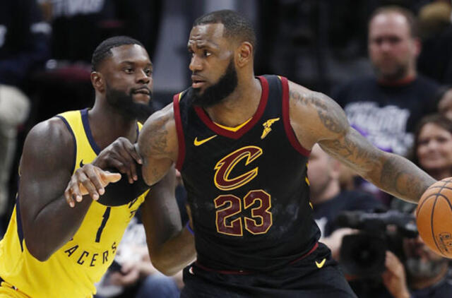 „Pacers“ su Domantu Saboniu nugalėjo „Cleveland Cavaliers“