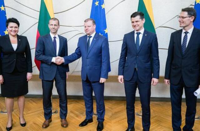 Premjeras tiki Lietuvos futbolo atgimimo pradžia