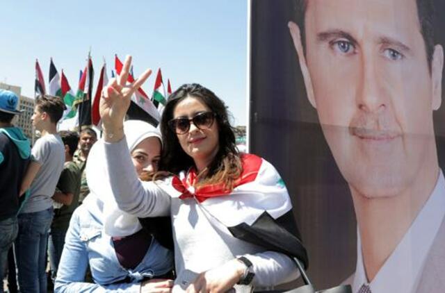 Sirijos prezidentas Basharas al Assadas atsisakė Prancūzijos Garbės legiono ordino