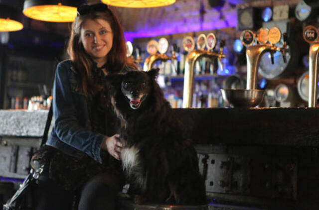 Šuo kavinėje - vis įprastesnis reiškinys