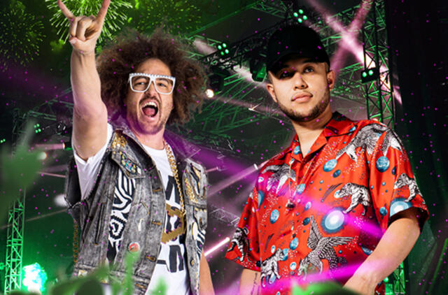 Topų užkariautojai Jax Jones ir Redfoo šėls Karklėje