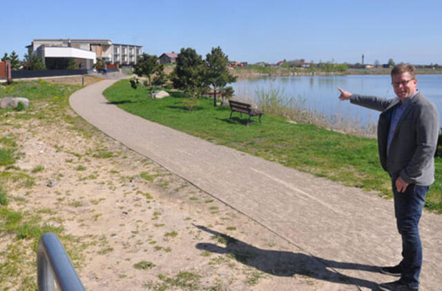 Gyventojai įsiutę: sunkiasvorė technika niokoja privačias gatveles