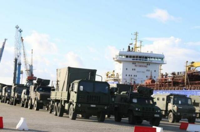 Kitą savaitę Klaipėdoje judės karinė technika