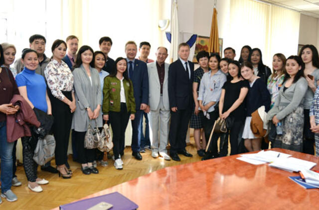 Klaipėdos universitete stažuojasi Astanos medicinos magistrantai iš Kazachstano