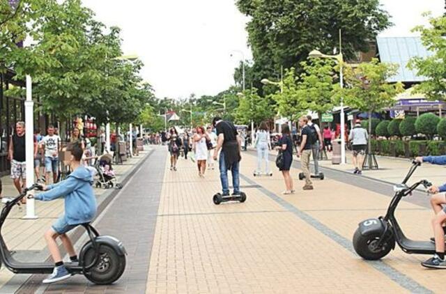 Pajūrio kurortų vasarą laukia chaosas