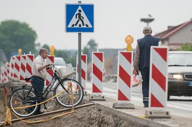 Palangiškiai įsiutę dėl kamščių ir dulkių