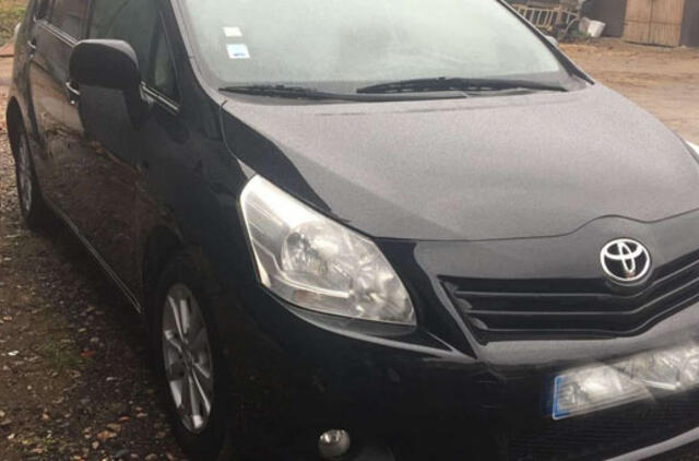 Pavogtas automobilis „Toyota Verso“