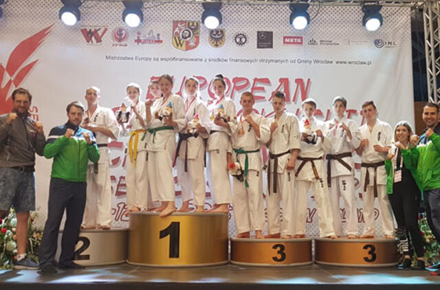 Shodaniečių triumfas Europos jaunių čempionate
