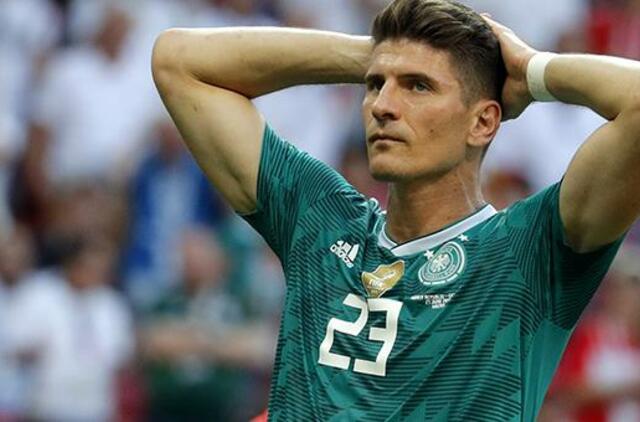 Pasaulio čempionai vokiečiai liko už planetos futbolo pirmenybių aštuntfinalio borto