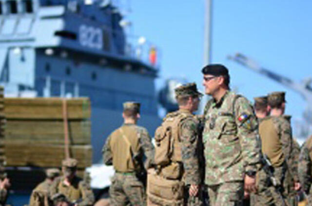 Pratybos Baltijos jūroje prasidėjo