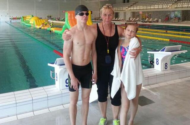 Baseine plaukikų pasiruošimas