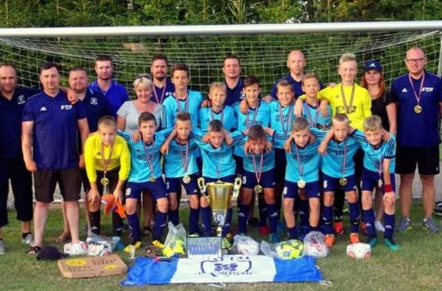 Jaunųjų Klaipėdos futbolininkų triumfas Nicoje