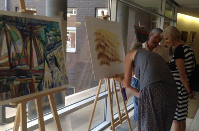 Klaipėdoje atidaryta tarptautinio akvarelės plenero paroda